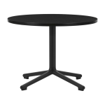 Table basse en aluminium noir et en ch�ne noir 60 cm lunar oak - normann copenhagen