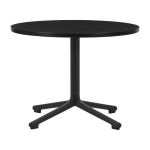 Table basse en aluminium noir et en ch�ne noir 60 cm lunar oak - normann copenhagen