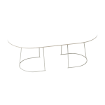 Table basse blanche 120 cm airy - muuto