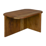 Table basse en bois d'acacia 75x50x40cm feller - dutchbone