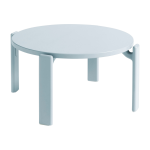 Table basse en bois de h�tre bleu ardoise rey - hay