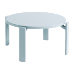 Table basse en bois de h�tre bleu ardoise rey - hay