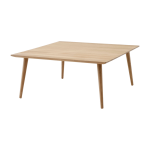Table basse carr� en ch�ne huil� 90 x 90 x 40 cm in between sk24 - &tradition
