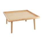 Table basse carr�e en ch�ne naturel 71 x 40 cm lounge around - umage
