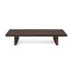Table basse en ch�ne fonc� 78cm kona - ferm living