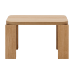Table basse en ch�ne naturel 60cm atlas - new works