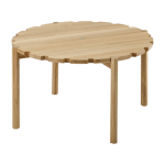 Table basse en ch�ne naturel 80 cm pinion - emko