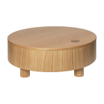 Table basse en ch�ne naturel 80cm olles - ferm living