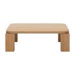 Table basse en ch�ne naturel 82cm atlas - new works