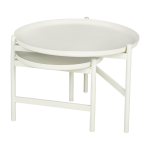 Table basse gigogne en fer blanche turner table - broste copenhagen