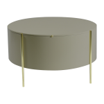 Table basse grise embore - enostudio