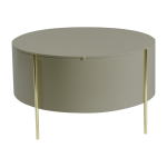 Table basse grise embore - enostudio