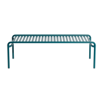 Table basse de jardin en aluminium bleu oc�an 127x51cm week end - petite friture