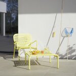 Table basse de jardin blanche week - end - petite friture