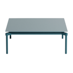 Table basse de jardin carr�e bleu oc�an 70x70cm fromme - petite friture