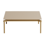 Table basse de jardin carr�e or 70x70cm fromme - petite friture