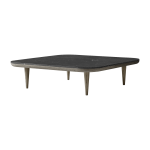 Table basse en marbre noir fly sc11 - &tradition