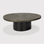 Table basse ovale slice - ethnicraft accessories