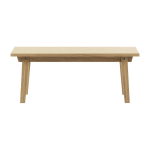Table basse rectangle en ch�ne naturel slice oak - normann copenhagen