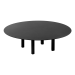 Table basse ronde 68 cm en m�tal noir 01 - serax