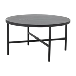 Table basse ronde en marbre gris 76 cm estelle - bloomingville