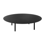 Table basse ronde en m�tal noir 03 - serax