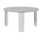 Table basse en thermoplastique transparent 50x28cm t table - kartell