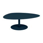 Table basse xl denim 80 cm galet - mati�re grise