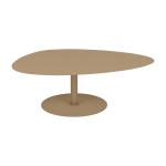 Table basse xl sable 80 cm galet - mati�re grise