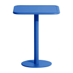Table de bistrot carr�e outdoor bleue week end - petite friture