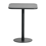 Table de bistrot carr�e outdoor noire week end - petite friture