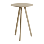 Table bistrot haute ronde en ch�ne naturel 70x105cm cph 20 2. 0 - hay