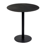 Table de bistrot noire ronde 70 cm - serax