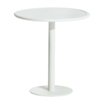 Table de bistrot ronde outdoor blanche week end - petite friture