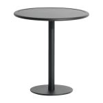 Table de bistrot ronde outdoor noire week end - petite friture