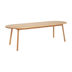 Table en bois de ch�ne huil� 250 cm triangle - hay