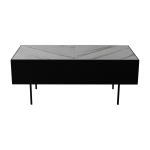 Table bout de canap� en marbre blanc accent table - handv�rk