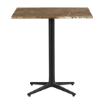 Table carr�e 70 cm 4 pieds en marbre sand allez marble - normann copenhagen
