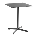 Table carr�e en acier anthracite 74 x 60 cm neu - hay