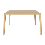 Table en carr�e ch�ne massif huil� 130 x 130 cm graceful - bolia