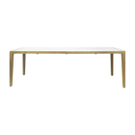 Table en c�ramique blanche 240 x 100 cm volta - vincent sheppard