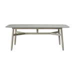 Table en c�ramique grise 210 x 100 cm david - vincent sheppard