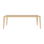 Table en ch�ne massif huil� 95 x 220 cm graceful - bolia