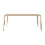 Table en ch�ne massif huil� pigment� blanc 95 x 180 cm graceful - bolia