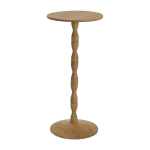 Table en ch�ne naturel 55 cm pedestal - design house stockholm