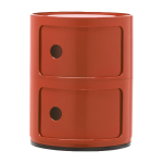 Table de chevet ambre 2 tiroirs componibili - kartell