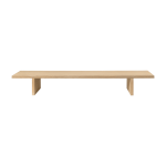 Table d exposition en ch�ne 140 x 20 x 34 cm kona - ferm living