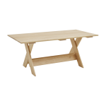 Table d'ext�rieur en pin laqu� � l'eau 180 cm crate - hay