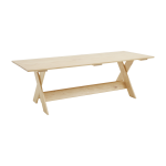 Table d'ext�rieur en pin laqu� � l'eau 230 cm crate - hay