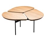 Table en inox ivoire 34x36cm miss tr�fle - airborne